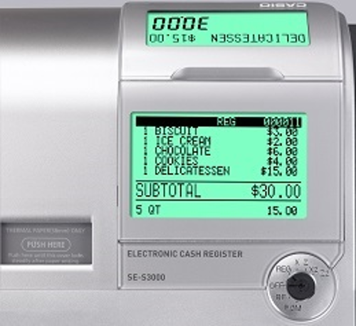 Picture of Casio Cash Register SE-S400